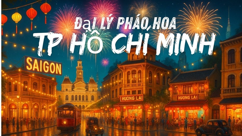 99 cửa hàng đại lý pháo hoa Bộ Quốc Phòng tại TP Hồ Chí Minh
