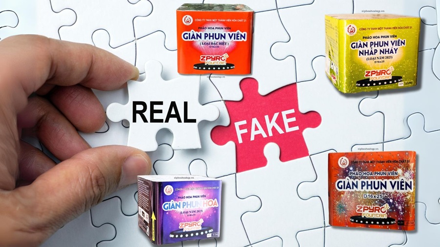 Cách Phân Biệt Pháo Hoa Thật – Giả