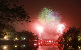 Những điểm bắn pháo hoa Tết Dương lịch 2026 tại Hà Nội