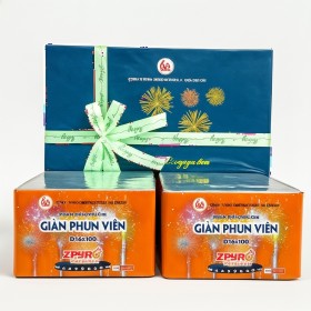 Giàn Phun Viên 100 Ống Liền Khối
