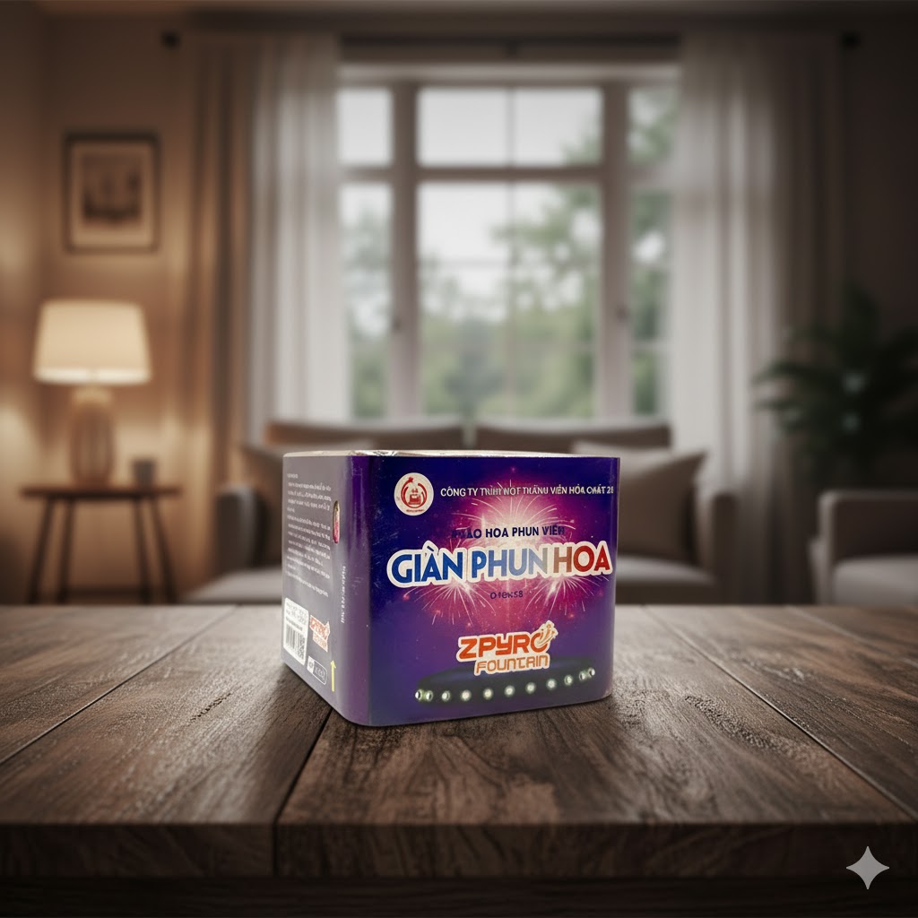 Giàn Phun Hoa 2025 Loại 25 ống