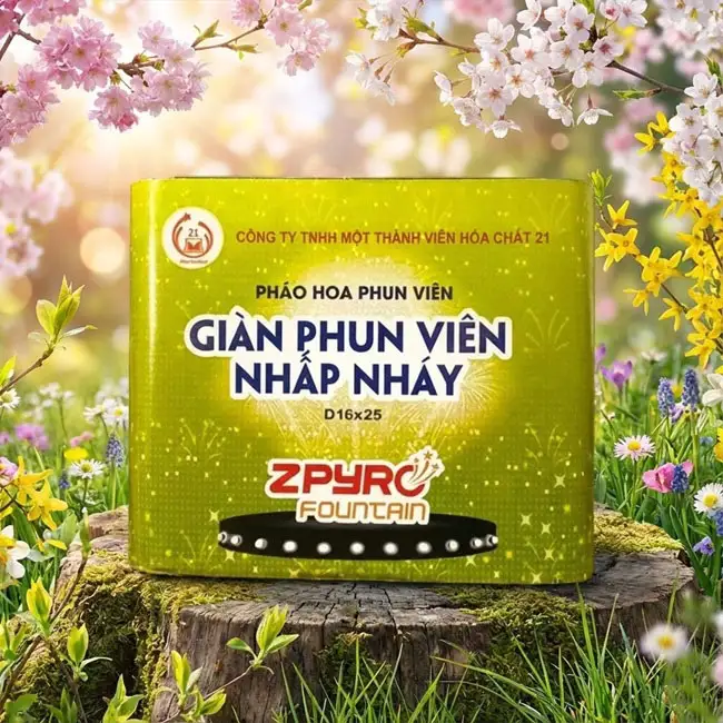 Giàn Nhấp Nháy 2025 Loại 25 ống