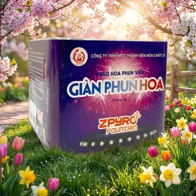 Giàn Phun Hoa 2025 Loại 25 ống
