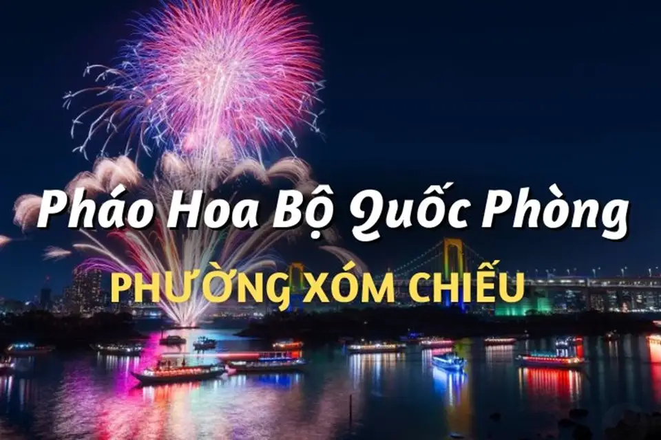 Điểm bán pháo hoa Bộ Quốc Phòng phường Xóm Chiếu chính hãng Z121
