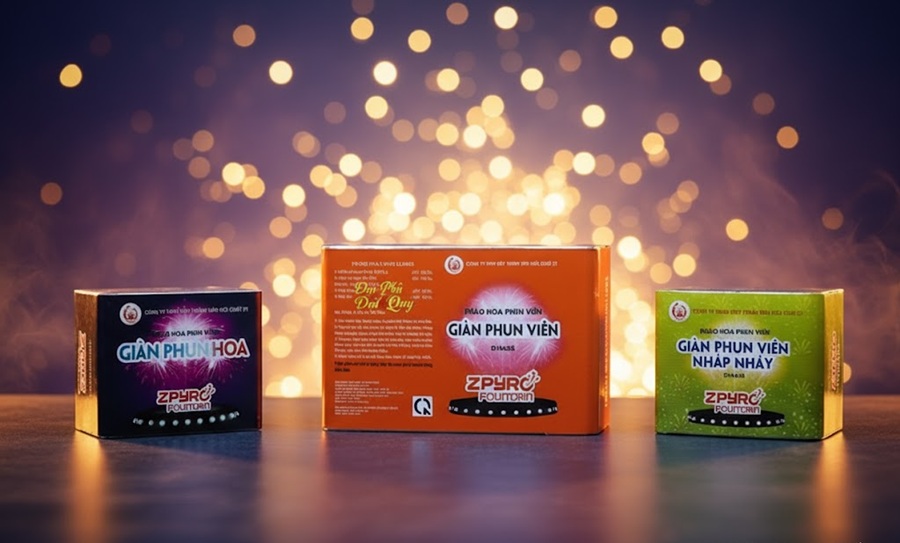 Sản phẩm pháo hoa BQP