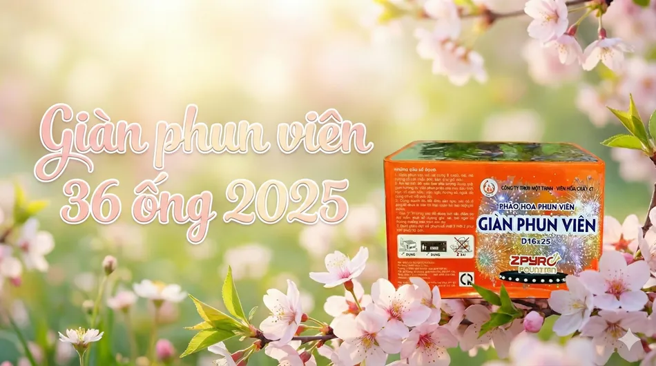Banner Giàn Phun Viên 36 ống 2025 Z121 Bộ Quốc Phòng
