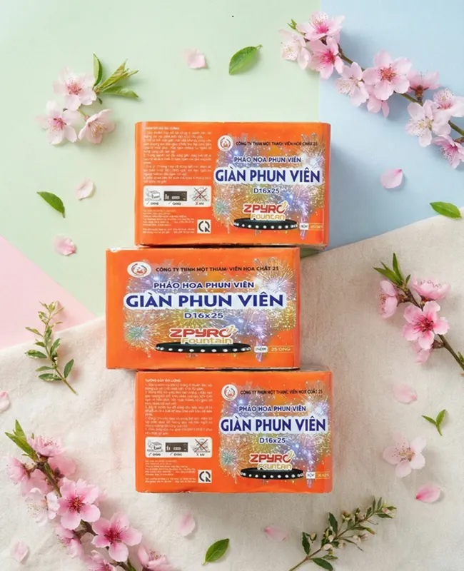 Giàn Phun Viên 36 ống 2025 mẫu mới do Z121 sản xuất