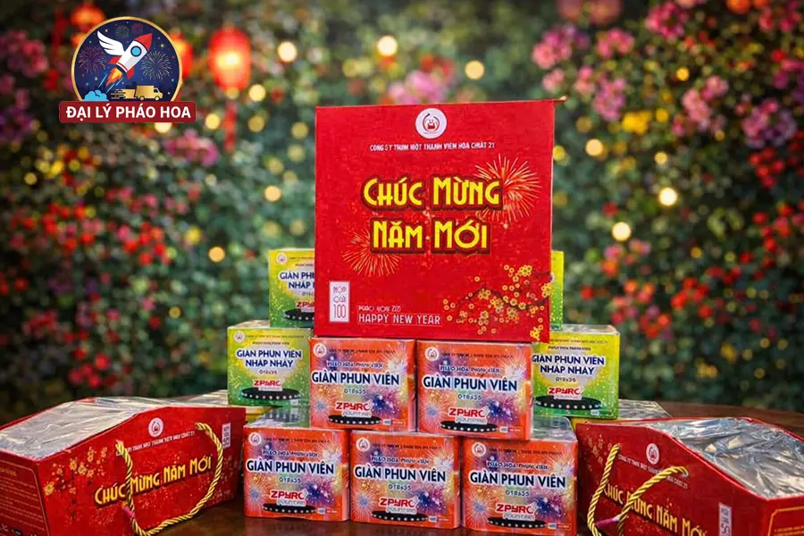 Một thùng pháo hoa Bộ Quốc Phòng giá bao nhiêu?