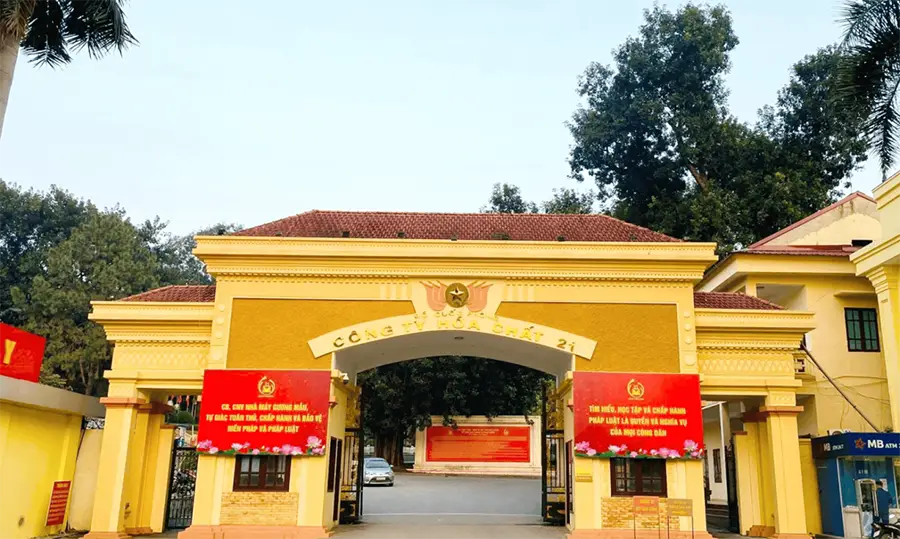 Nhà máy Z121 thuộc Bộ Quốc Phòng