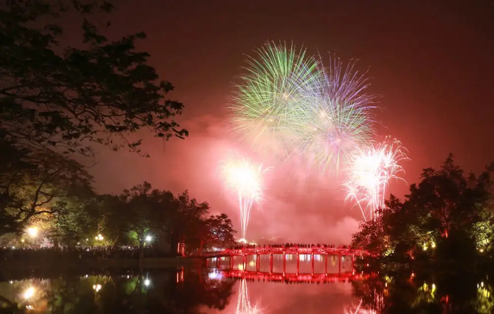 Hà Nội tổ chức bắn pháo hoa Tết Dương Lịch 2026