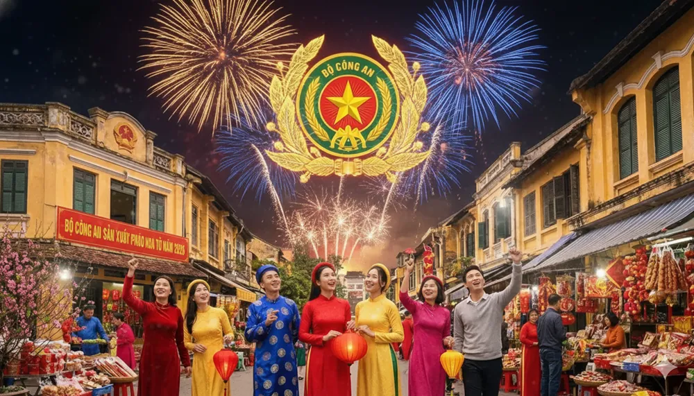 Thông tin pháo hoa Bộ Công An dự kiến ra mắt năm 2026