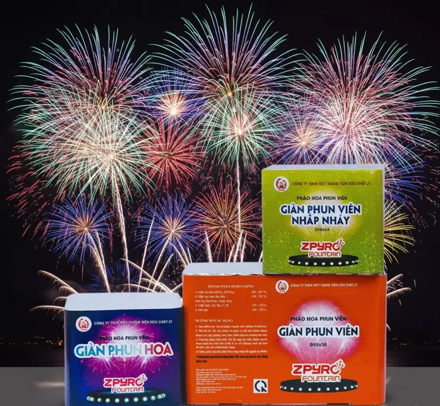 Pháo hoa Bộ QUốc Phòng